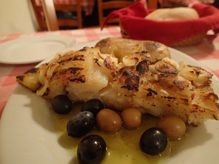 Grilled Codfish, a classic -A Petisqueira