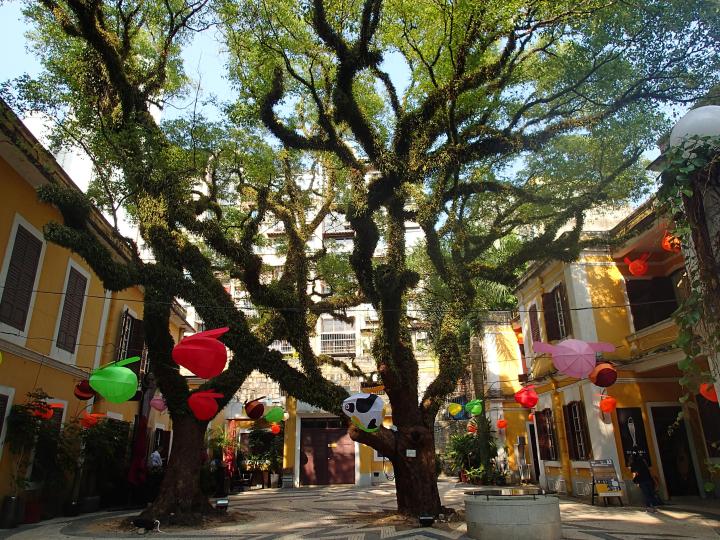 This charming courtyard is home to Restaurante Albergue 1601
